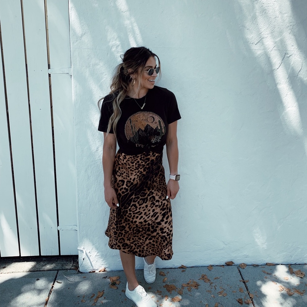 Cheetah skirt